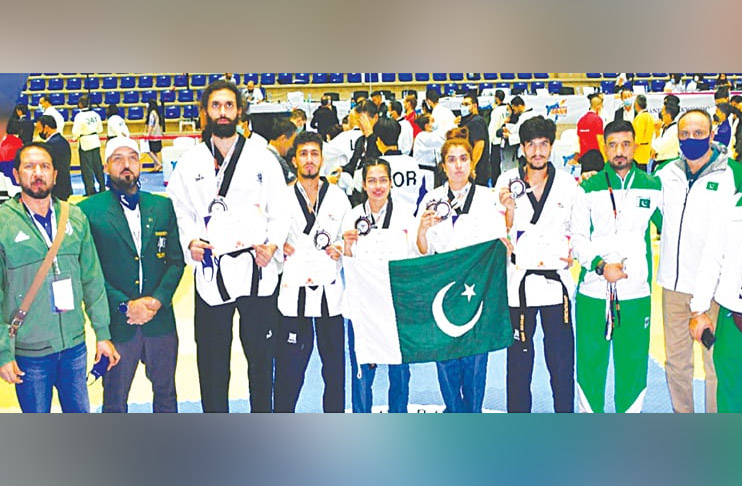 Pakistan bags silver medal at Asian Taekwondo Championship