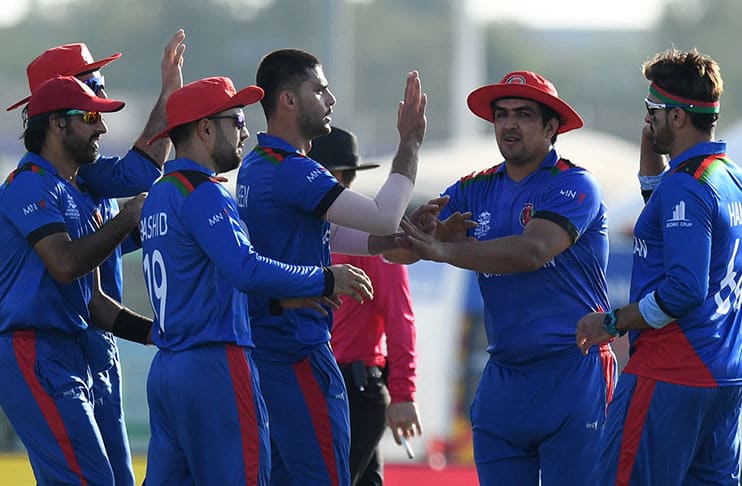 Afghanistan beat Namibia to remain on second postition