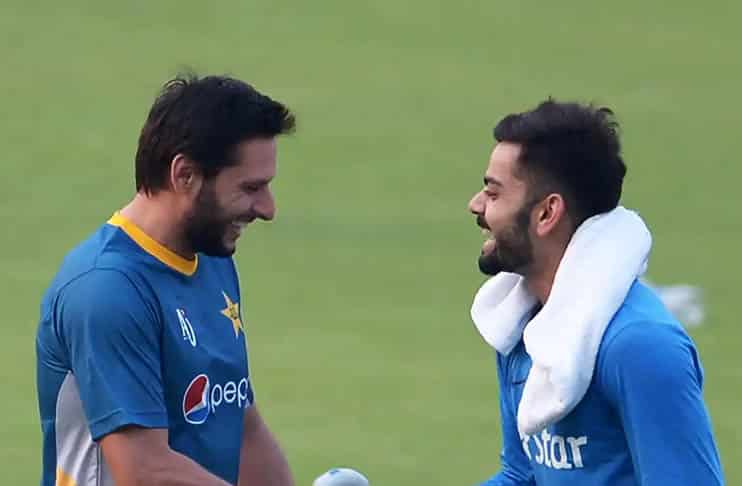 'Treat to watch' Afridi lauds Kohli for giving 100 percent in practice