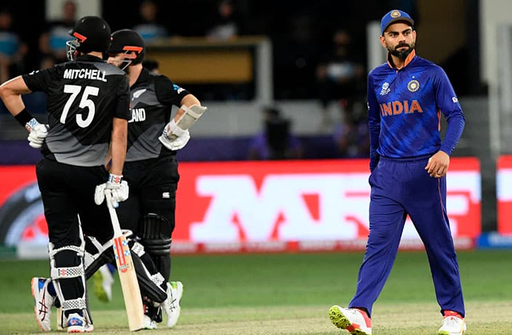 New Zealand beat India to win their first match in T20 WC