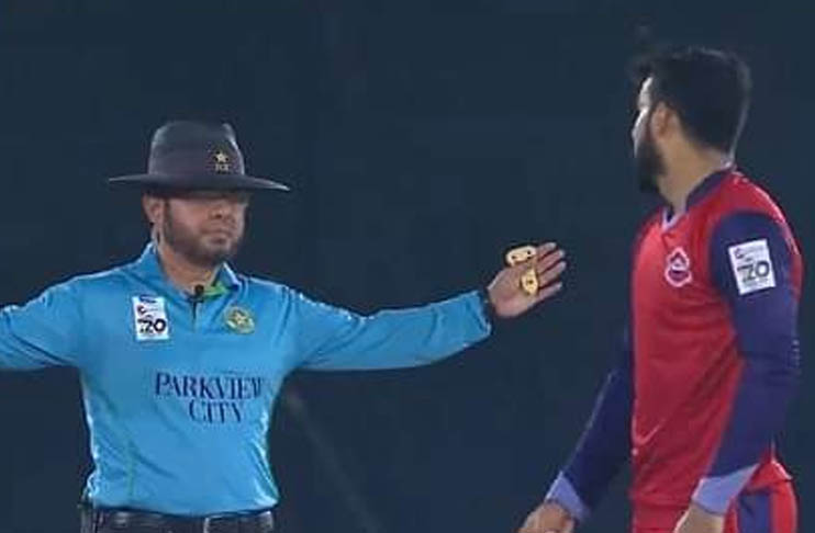 Shadab Khan fined for violating code of conduct in National T20 Cup