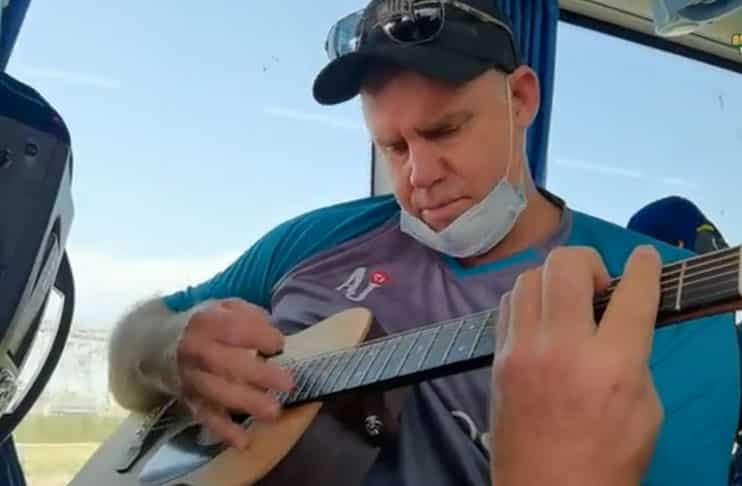 Batting consultant-turned-guitarist, Hayden's hidden talent unveiled