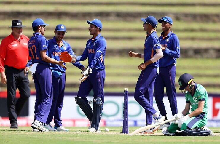 India push Ireland to a crushing defeat in the ICC U19 World Cup