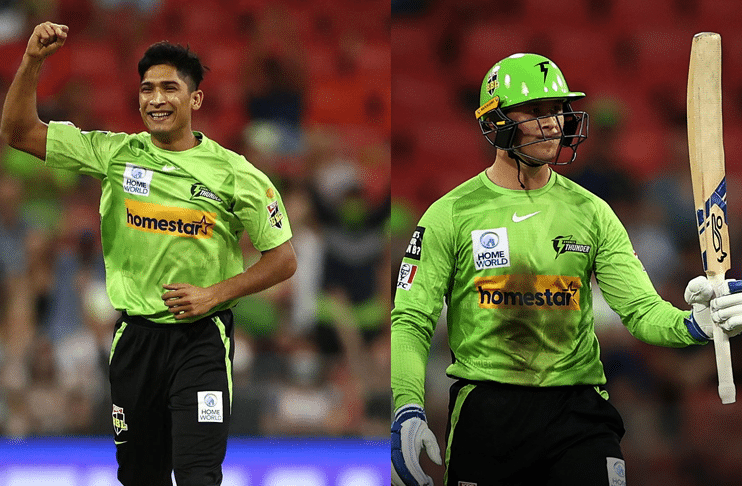 Hasnain, Gikes power Thunder to victory in BBL