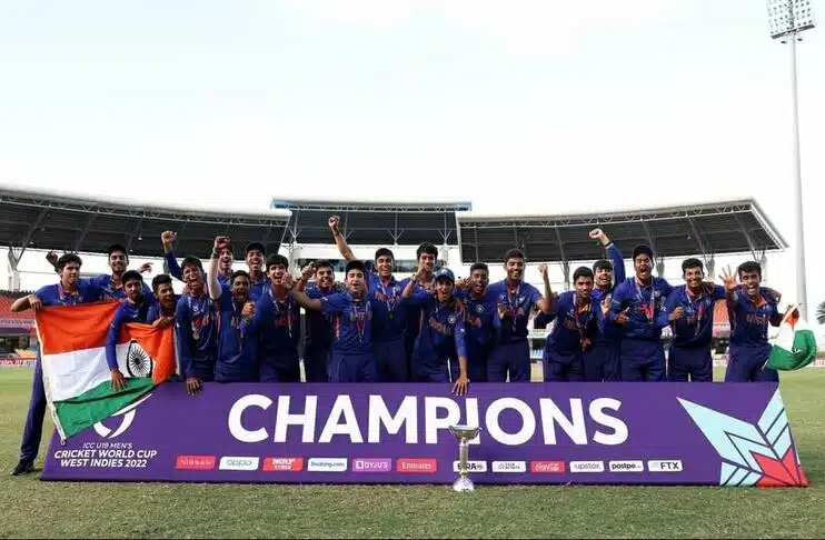 India beat England by four wickets, win their fifth ICC U19 WC title