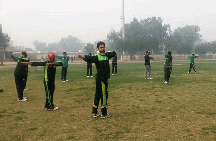 Blind Cricket: Pakistan, South Africa hold practice sessions ahead of ODIs