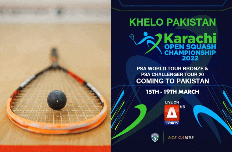 Karachi Open Squash Championship 2022 to kick off from March 15