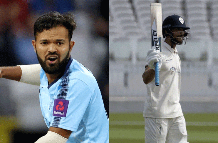 Azeem Rafiq lauds Shan Masood for his double century against Sussex
