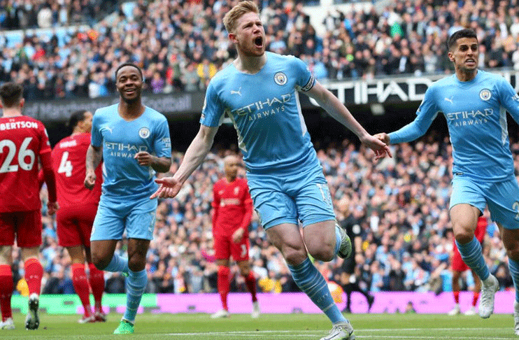 Thrilling City-Liverpool draw leaves title race on knife edge