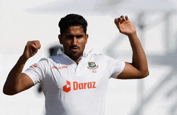 Bangladesh's pacer Khaled fined for violating ICC code of conduct