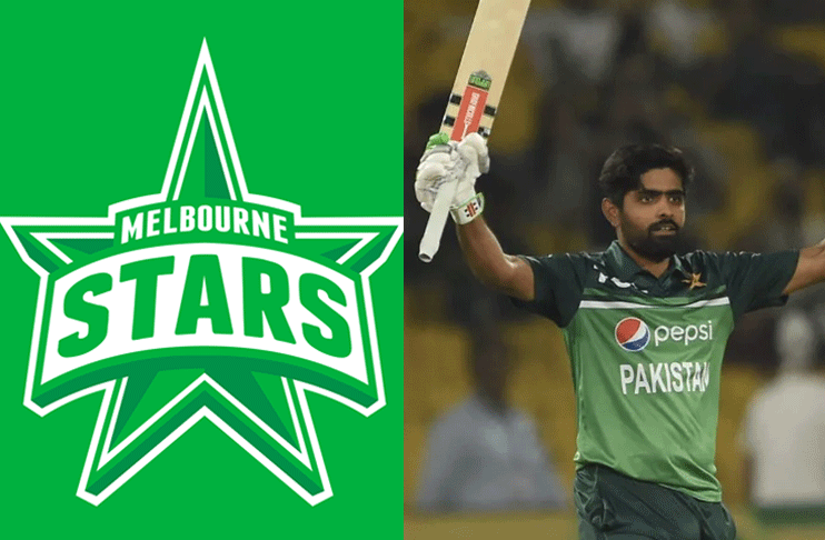 'Let Babar know he'd look good in green' Melbourne Stars