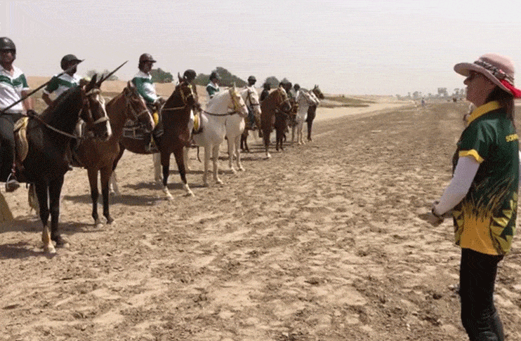 Pakistan players start training for Tent Pegging World Cup Qualifiers