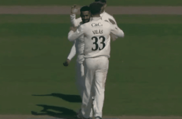 WATCH: Hasan Ali takes two in two against Gloucestershire