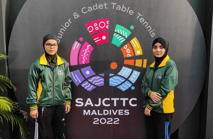 Pakistan U15 girls reach South Asian Table Tennis Championship final