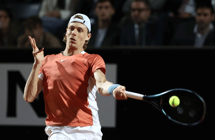Shapovalov stuns Nadal to qualify for the Italian Open quarter-finals