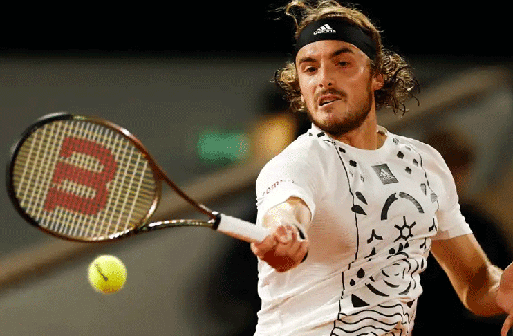 Tsitsipas roars back to thump Musetti in the first round of the French Open