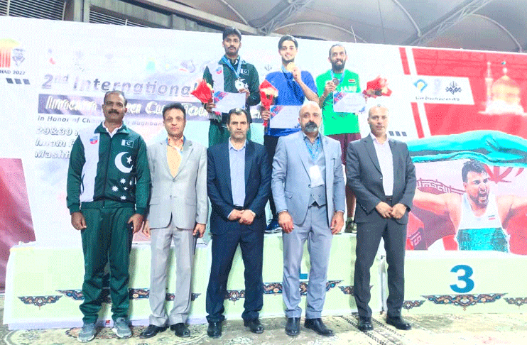 Pakistan finish third in the Imam Reza International Athletics Cup 2022