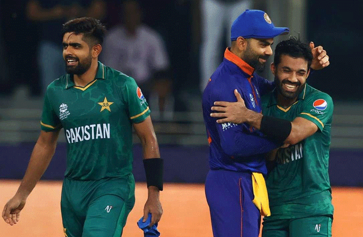'Indo-Pak cricketers want to play against each other' claims Rizwan