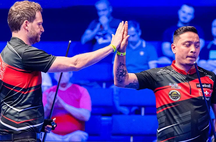 Pool World Cup: Switzerland edge past Japan in a hill-hill thriller