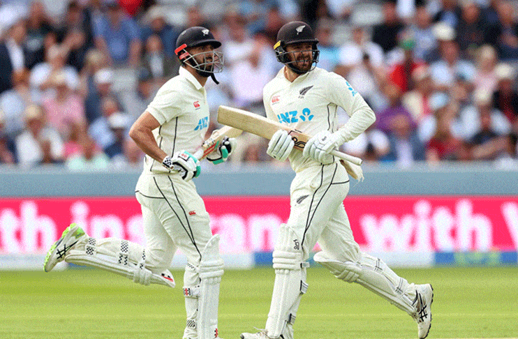 Mitchell, Blundell eye centuries, defy wickets' spree at Lord's Test