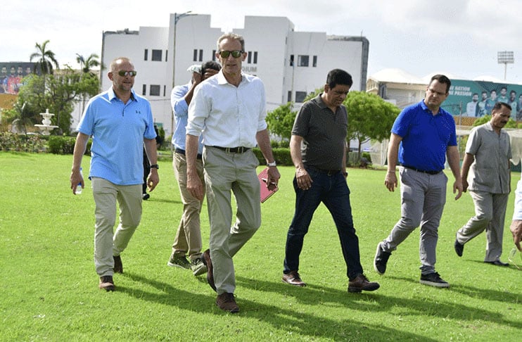 ECB delegation visits National Stadium for security review