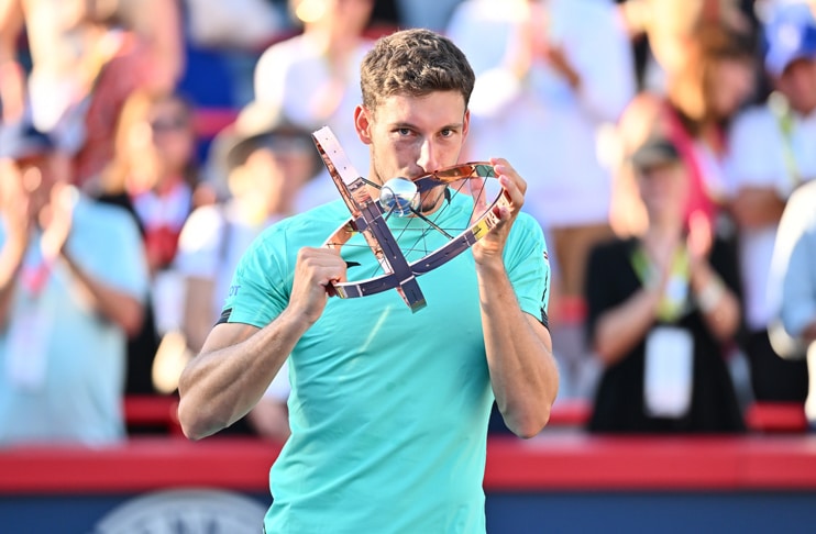 Carreno Busta halts Hurkacz finals win streak with Montreal triumph