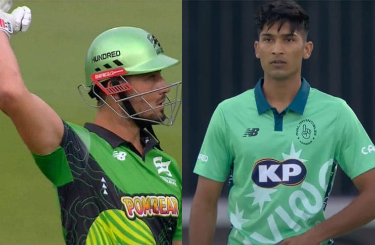 Stoinis accuses Hasnain of chucking after getting out in The Hundred