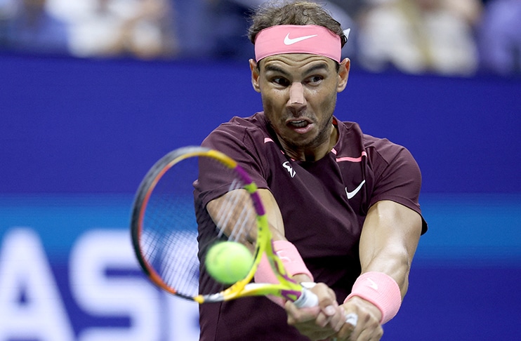 Nadal survives self-inflicted injury as Serena loses in doubles at US Open
