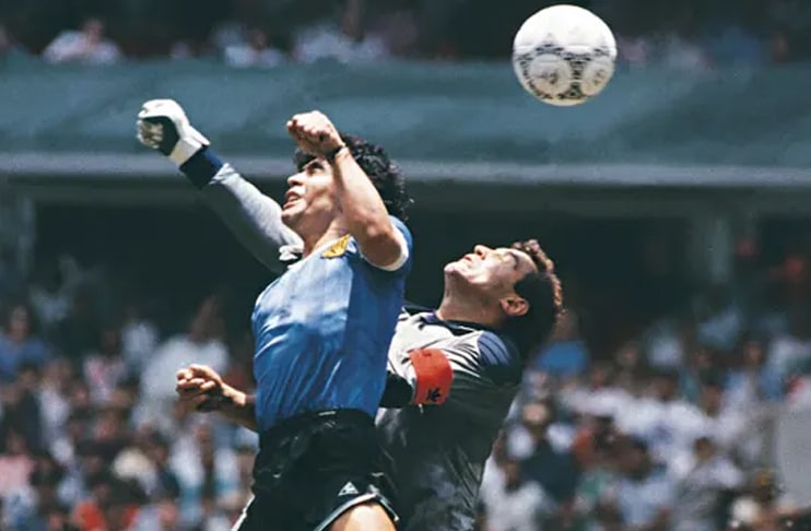 Maradona's 'Hand of God' ball to go up for auction