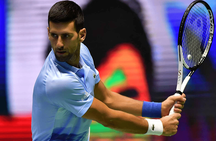 Djokovic marches on in Astana with crushing victory