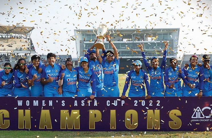 India thrash Sri Lanka to lift seventh Women's Asia Cup title