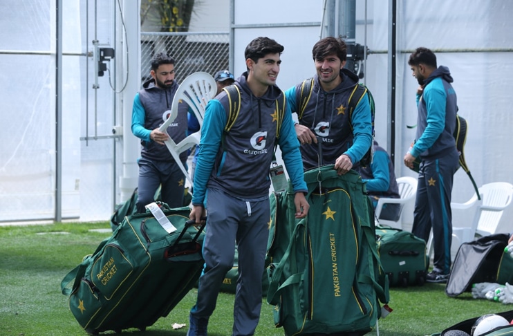 Pakistan team holds training session at Lincoln Uni before Tri-series opener