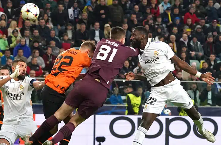 Rudiger's brave header sends Madrid into Champions League knock-outs