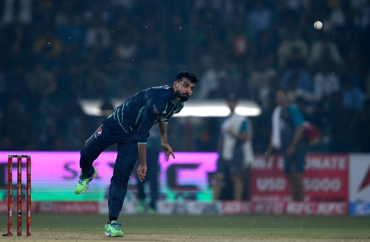 Shadab equals Ajmal, Gul's six years old T20I record