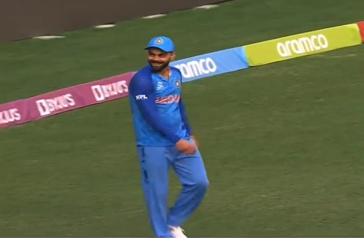 WATCH: Kohli takes one-handed stunner against Australia