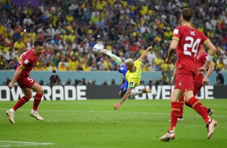 Richarlison strikes twice as Brazil sink Serbia in FIFA WC clash
