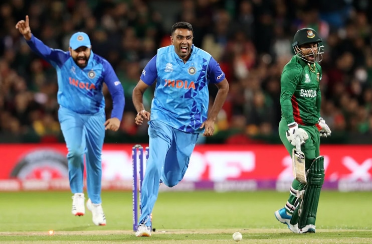 India hold off Bangladesh in a rain-hit T20 WC thriller