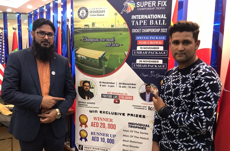 Pakistan, India to lock horns in first-of-its-kind Tape Ball tournament