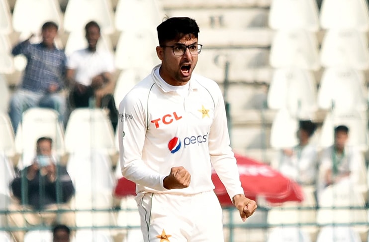Abrar joins rare lists with incredible bowling on Test debut