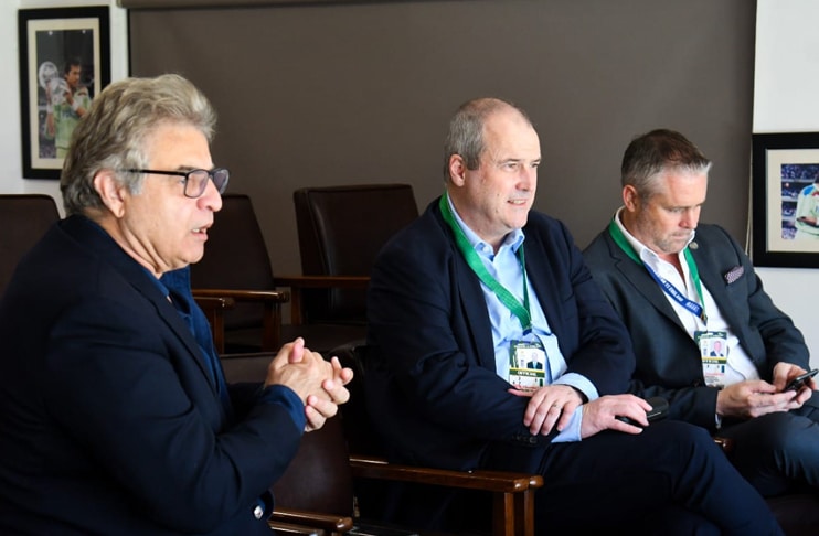 ICC Chief Executive attends Pakistan-England final Test in Karachi