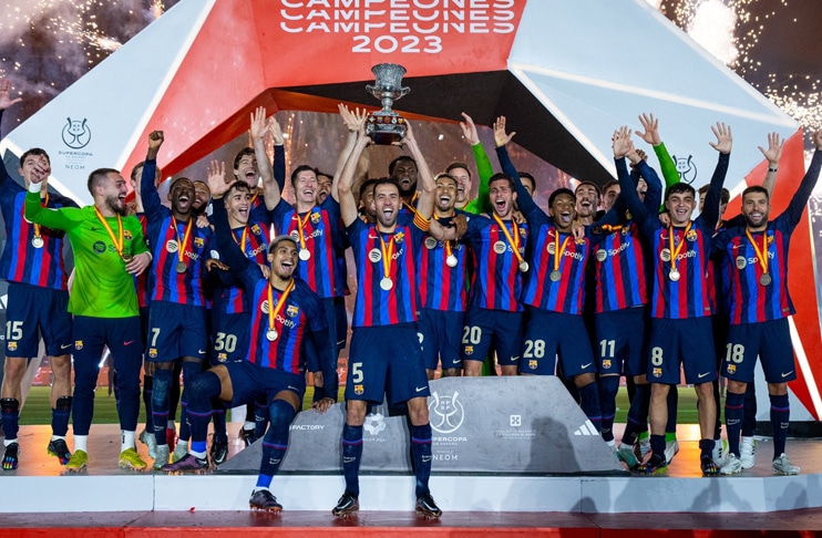 'Spectacular' Gavi shines as Barca beat Madrid to win Spanish Super Cup