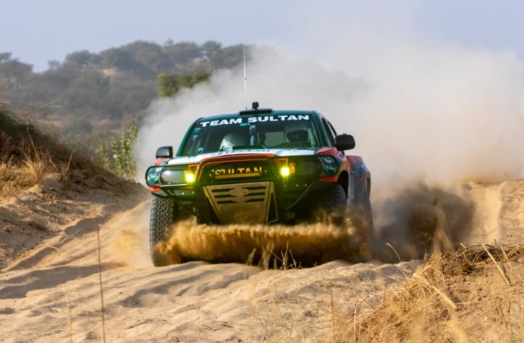 Sahibzada Sultan wins Thar Flood Relief Jeep Rally