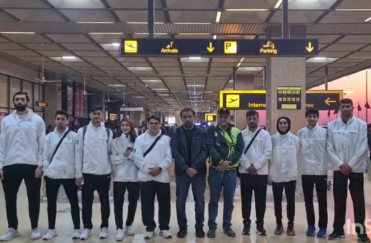 Pakistan team departs for Al Fujairah Open Taekwondo championship
