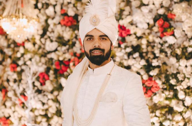 Groom Shadab Khan shares photos from wedding ceremony