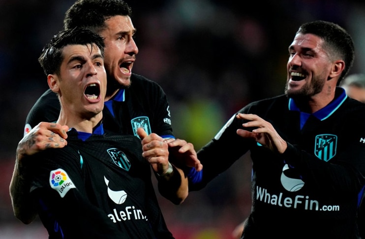 Morata's late strike gives Atletico Madrid tense win at Girona