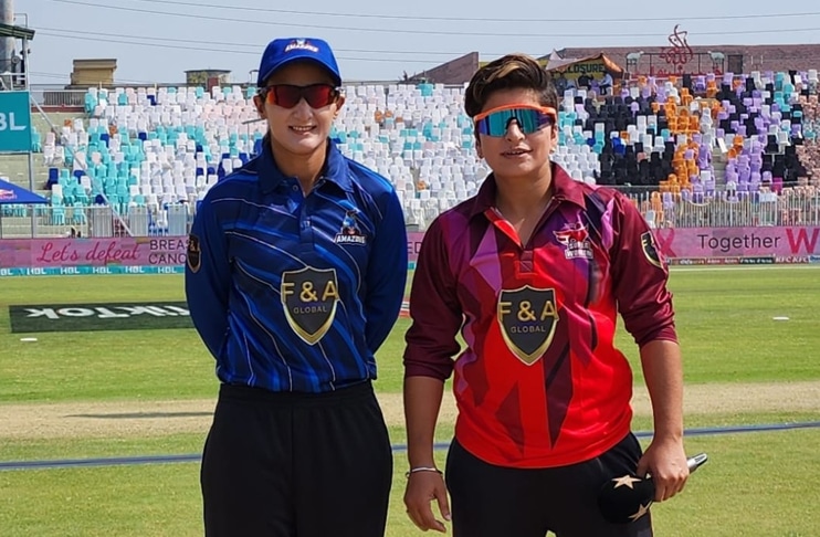 Amazons opt to bat first against Super Women in second exhibition match