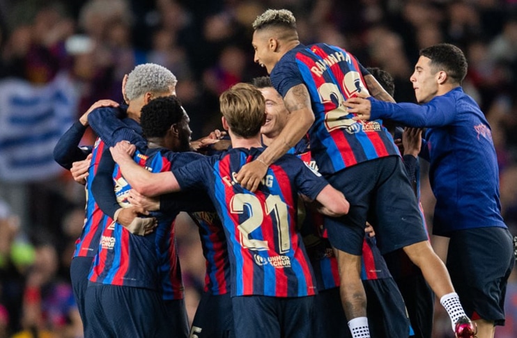 Kessie winner gives Barcelona Clasico victory to flatten Real title hopes