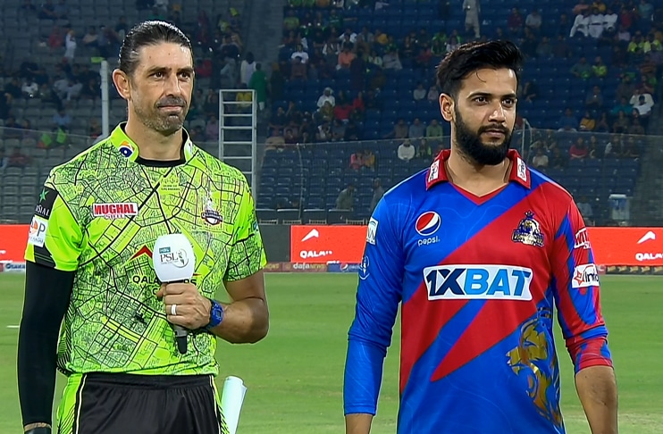 Karachi Kings win toss, opt to bat first against Lahore Qalandars