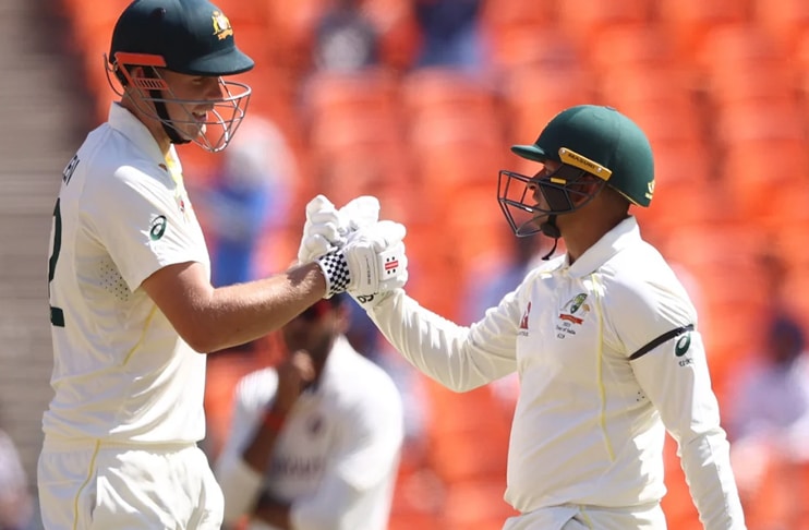 Khawaja's 180, Green ton put Australia on top in 4th India Test