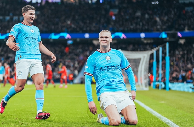 Haaland hits 45 as Man City make mark against Bayern